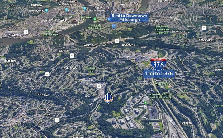Pictures of Land property located at School and Noblestown Road, Pittsburgh, PA 15205 for sales - image #1