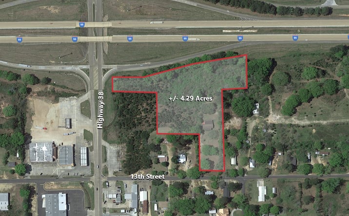 Pictures of Land property located at Hwy 38 @ I-55, Kentwood, LA 70444 for sales - image #1