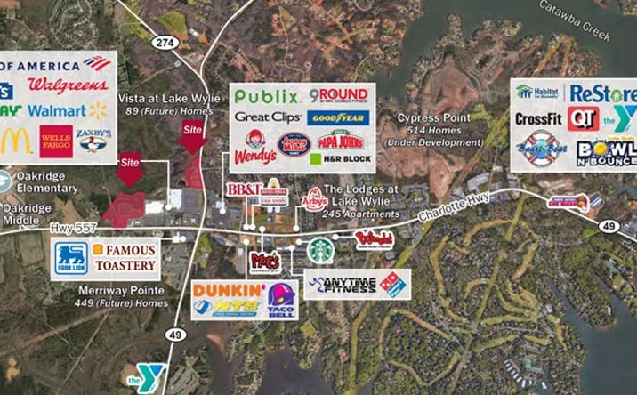 Pictures of Land property located at Highway 557 at 274, Lake Wylie, SC 29710 for sales - image #1