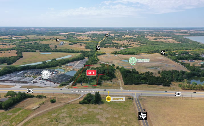 Pictures of Land property located at 2685 W Audie Murphy Pkwy, Farmersville, TX 75442 for sales - image #1