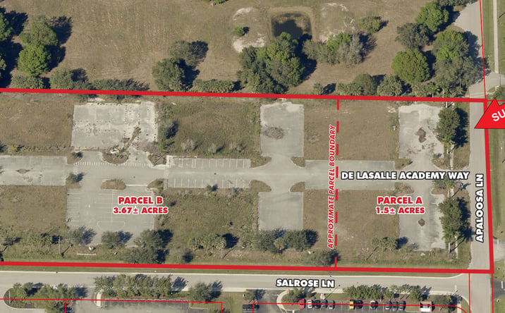 Pictures of Land property located at 8870 De LaSalle Academy Way, Fort Myers, FL 33912 for sales - image #1