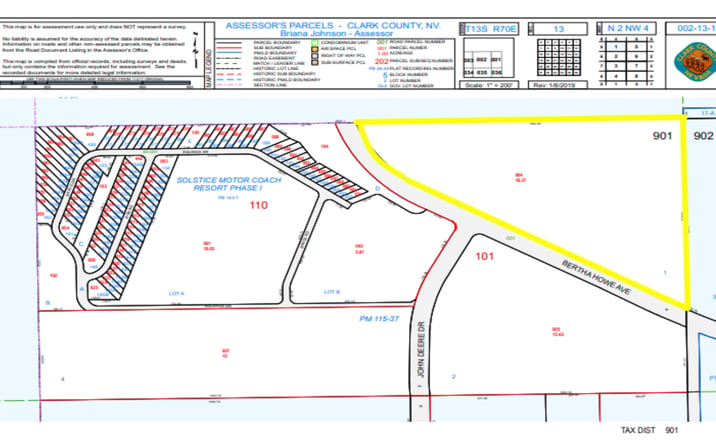 Pictures of Land property located at 1425 Bertha Howe Ave, Mesquite, NV 89027 for sales - image #1