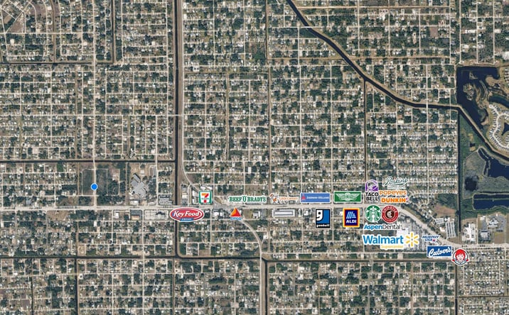 Pictures of Land property located at 3614 5th St W, Lehigh Acres, FL 33971 for sales - image #1