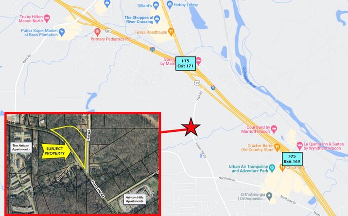 Pictures of Land property located at 1917 Forest Hill Rd, Macon, GA 31210 for sales - image #1