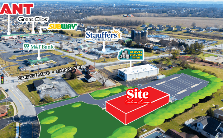 Pictures of Retail property located at 3966 Carlisle Rd, Dover, PA 17315 for sales - image #1
