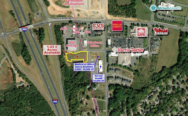 Pictures of Land property located at Rocky River Rd / Plaza Rd Ext, Charlotte, NC 28215 for sales - image #1