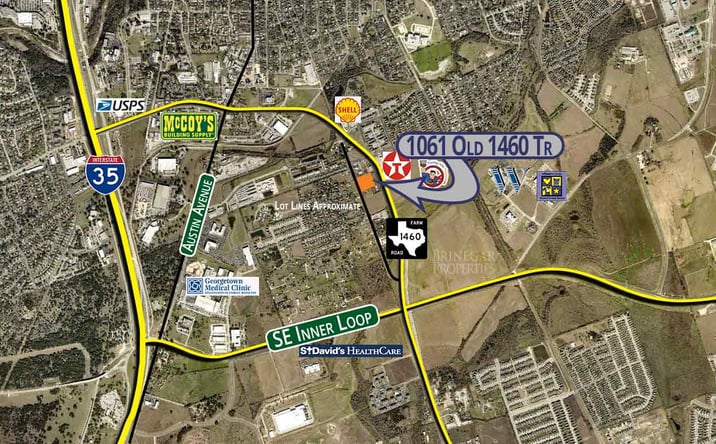 Pictures of Land property located at 1061 Old 1460 Trail, Georgetown, TX 78626 for sales - image #1