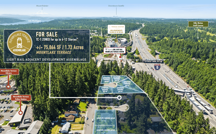 Pictures of Land, Mixed Use, Multifamily property located at 6002 232nd Pl SW, Mountlake Terrace, WA 98043 for sales - image #1