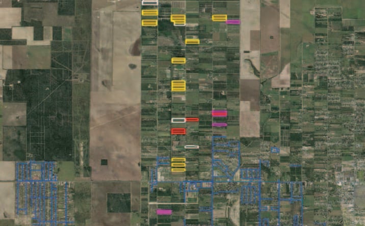 Pictures of Land property located at 4 mile to 12 mile, between Iowa and Abrams Rd, Mission, TX 78572 for sales - image #1