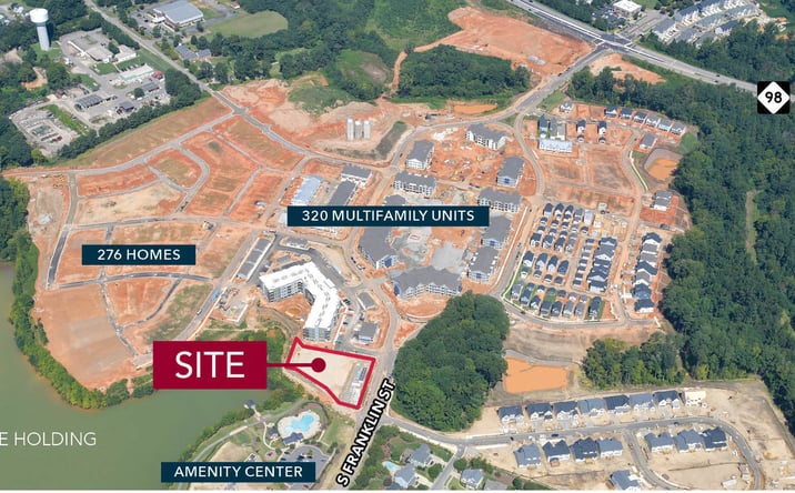 Pictures of Land property located at S Franklin St, Wake Forest, NC 27587 for sales - image #1