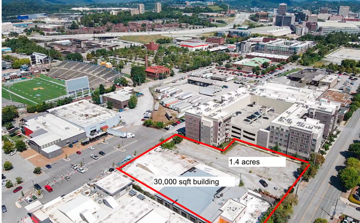 Pictures of Hospitality, Mixed Use, Multifamily, Retail property located at 1809 Broad St, Chattanooga, TN 37408 for sales - image #1