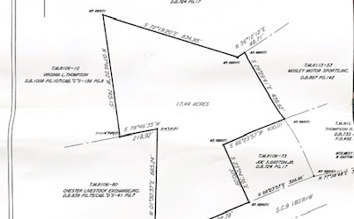 Pictures of Land property located at 2581 Lancaster Hwy, Chester, SC 29706 for sales - image #1