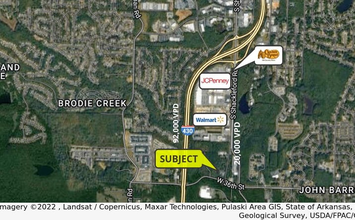 Pictures of Land property located at 10910 W 36th St, Little Rock, AR 72205 for sales - image #1