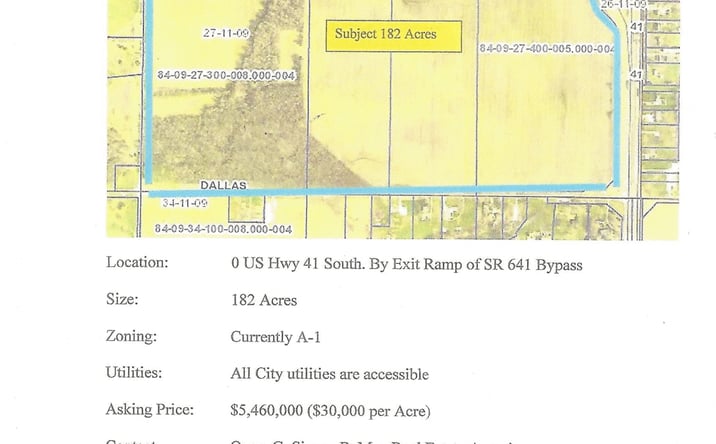 Pictures of Land property located at 0 S US Hwy 41, Terre Haute, IN 47807 for sales - image #1