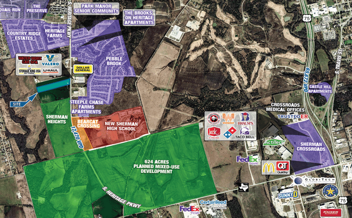 Pictures of Land property located at 2115 FM1417, Sherman, TX 75092 for sales - image #1