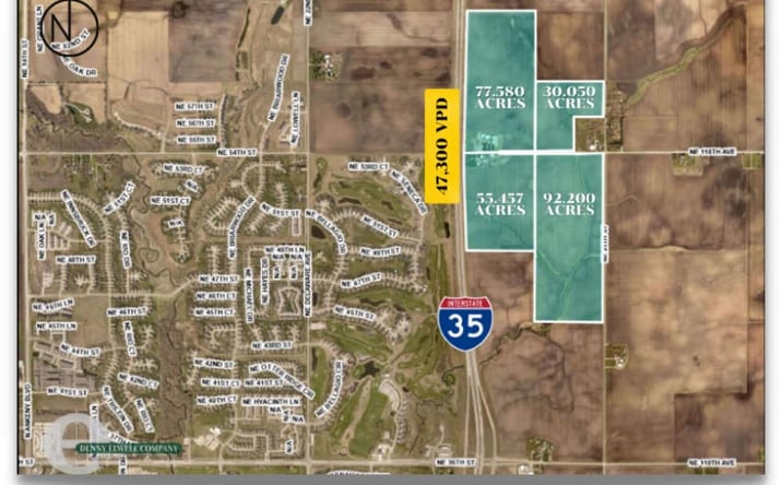 Pictures of Land property located at NE 118th Ave & East of I-35, Ankeny, IA 50021 for sales - image #1
