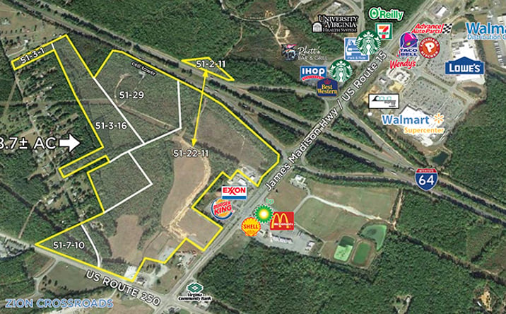 Pictures of Mixed Use, Land property located at 21611 James Madison Hwy, Troy, VA 22974 for sales - image #1