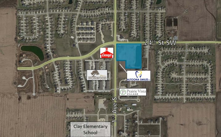 Pictures of Land property located at 1st Ave & 24th St SW, Altoona, IA 50009 for sales - image #1