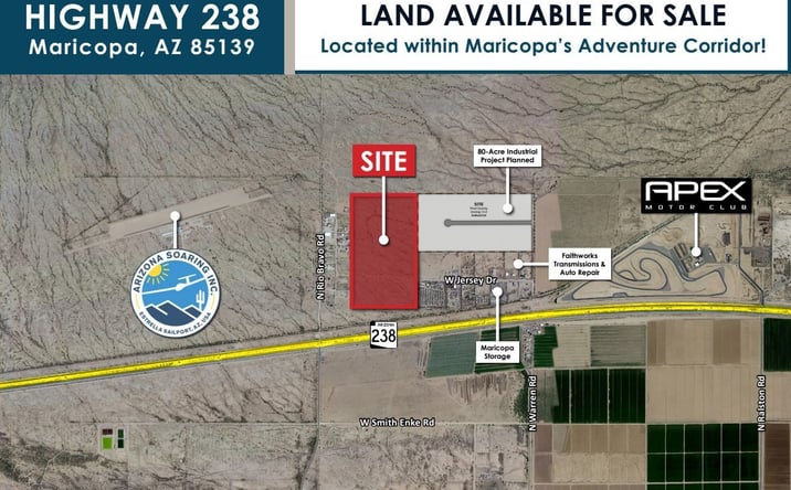 Pictures of Land property located at Highway 238, Mobile, AZ 85139 for sales - image #1