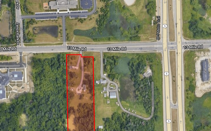 Pictures of Retail, Multifamily, Office, Land, Special Purpose property located at 40705 13 Mile Road, Novi, MI 48377 for sales - image #1
