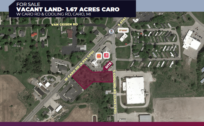 Pictures of Land property located at W Caro Rd & Cooling Rd, Caro, MI 48723 for sales - image #1
