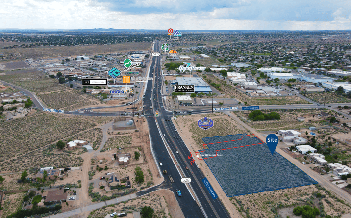 Pictures of Land property located at NM-528, Rio Rancho, NM undefined for sales - image #1