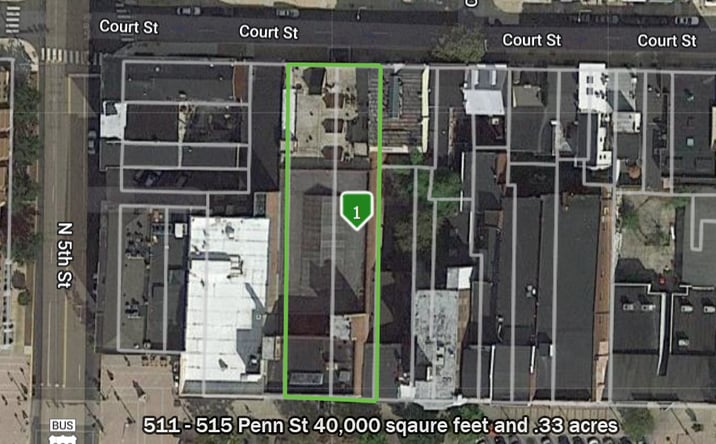 Pictures of Multifamily property located at 515 Penn St, Reading, PA 19601 for sales - image #1