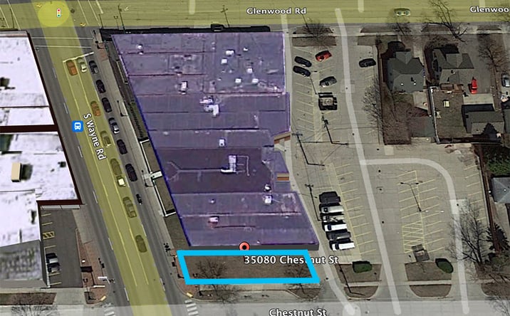 Pictures of Land property located at 35080 Chestnut St, Wayne, MI 48184 for sales - image #1