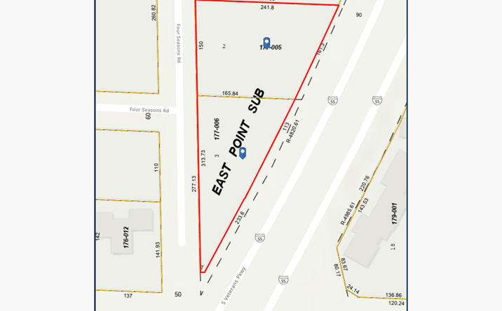 Pictures of Land property located at 908-910 Four Seasons Rd, Bloomington, IL, Bloomington, IL 61701 for sales - image #1
