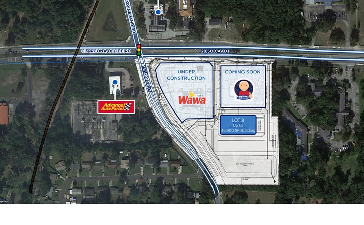 Pictures of Land property located at SEC Clarcona Ocoee Rd & Apopka Vineland Rd, Orlando, FL 32818 for sales - image #1