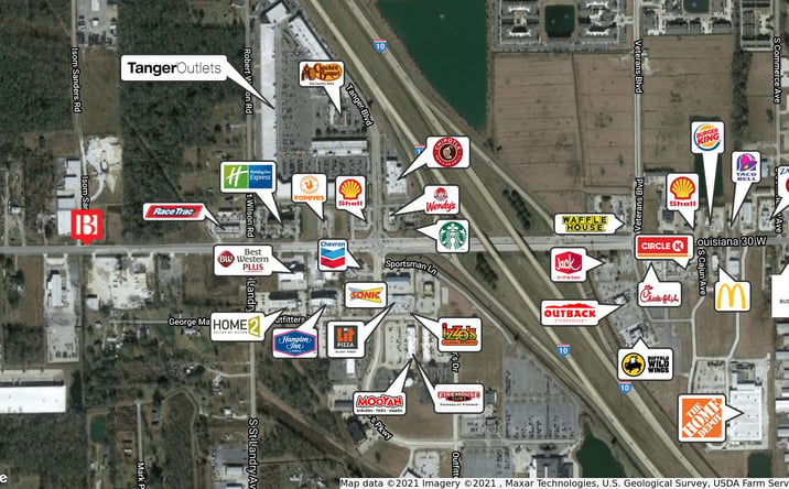 Pictures of Land property located at Isom Sanders Rd, Gonzales, LA 70737 for sales - image #1