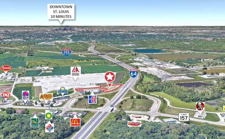 Pictures of Land property located at 2439 Old Country Inn Dr, Caseyville, IL 62232 for sales - image #1