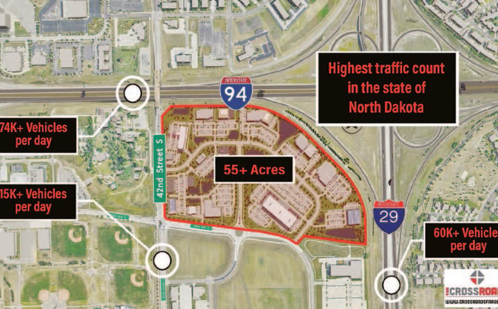 Pictures of Land property located at 3855 Crossroads Drive S, Fargo, ND 58104 for sales - image #1