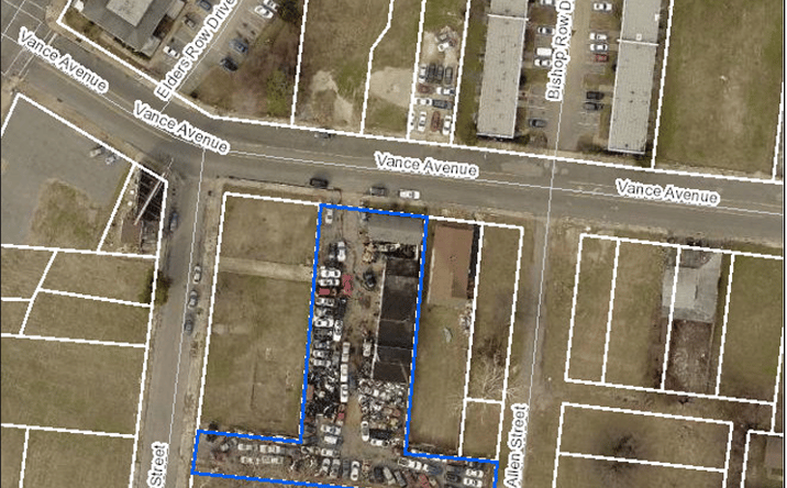 Pictures of Land property located at 255 Vance Ave, Memphis, TN 38126 for sales - image #1