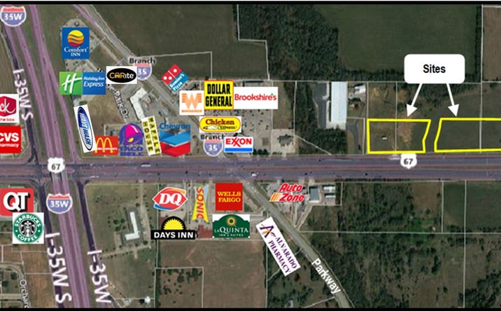 Pictures of Land property located at 500 W. US-67, Alvarado, TX  USA, Alvarado, TX 76009 for sales - image #1
