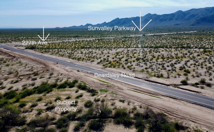 Pictures of Land property located at 0 W Beardsley Rd, Surprise, AZ 85378 for sales - image #1