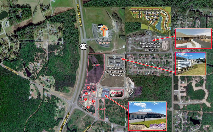 Pictures of Land property located at Gulfport Highlands, Gulfport, MS 39503 for sales - image #1