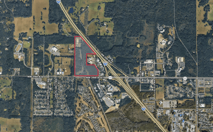 Pictures of Land property located at NW Quadrant of I-75 & NW 39th Ave, Gainesville, FL 32606 for sales - image #1