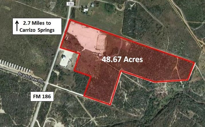 Pictures of Land property located at 3357 FM186, Carrizo Springs, TX 78834 for sales - image #1