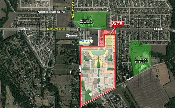 Pictures of Land property located at 350 North Bluegrove Road, Lancaster, TX 75146 for sales - image #1