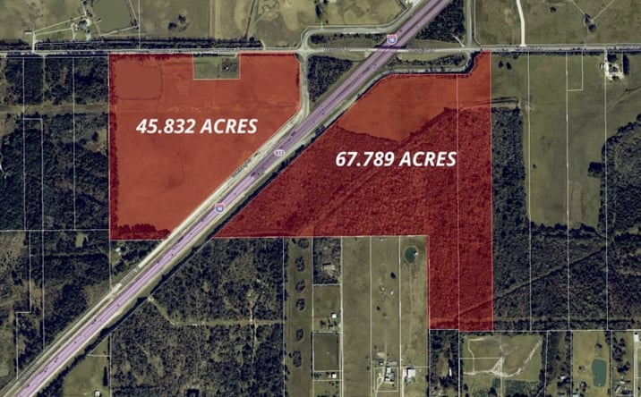 Pictures of Land property located at I-10 & Hamshire Road, Hamshire, TX 77622 for sales - image #1