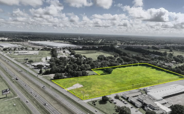 Pictures of Land property located at 3450 NE Evangeline Trwy, Lot 3, Carencro, LA 70520 for sales - image #1