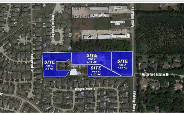 Pictures of Land property located at 17611 N Eldridge Pkwy, Tomball, TX 77377 for sales - image #1