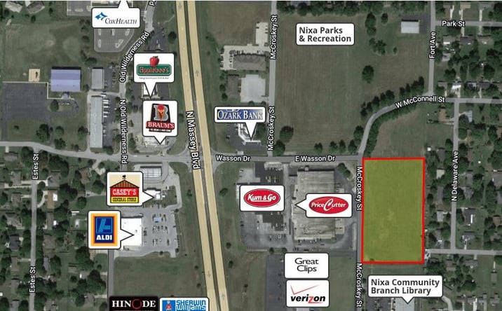 Pictures of Land property located at N McCroskey St, Lot 2, Nixa, MO 65714 for sales - image #1