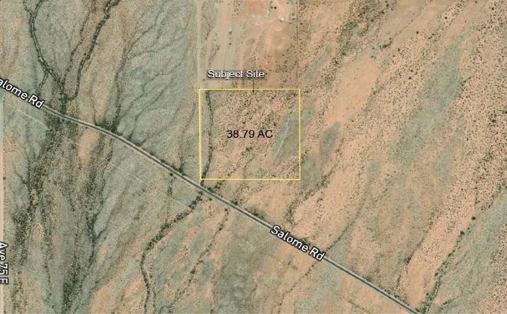 Pictures of Land property located at 81501 Salome Rd, Salome, AZ 85348 for sales - image #1