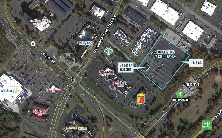 Pictures of Land, Office, Retail property located at 538 Fellowship Rd, Mount Laurel Township, NJ 08054 for sales - image #1