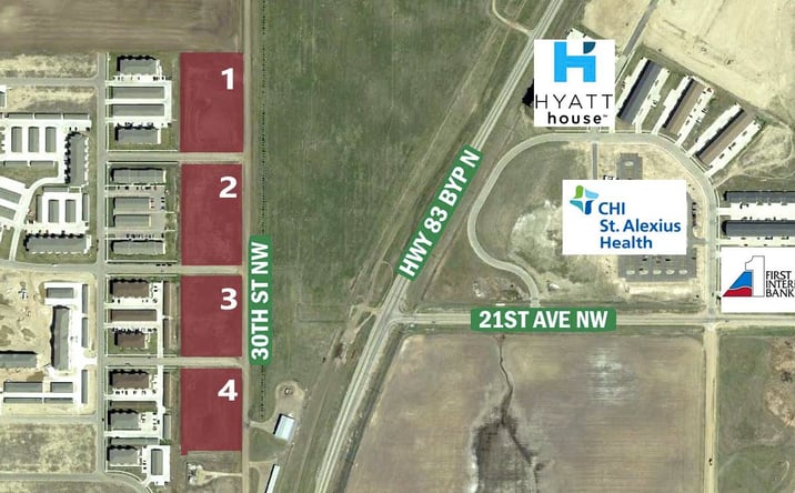 Pictures of Land property located at 30th St NW, Minot, ND 58703 for sales - image #1