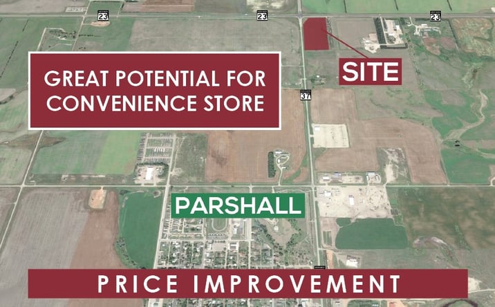 Pictures of Land property located at ND Hwy 37 & ND Hwy 23   ND, Parshall, ND 58770 for sales - image #1