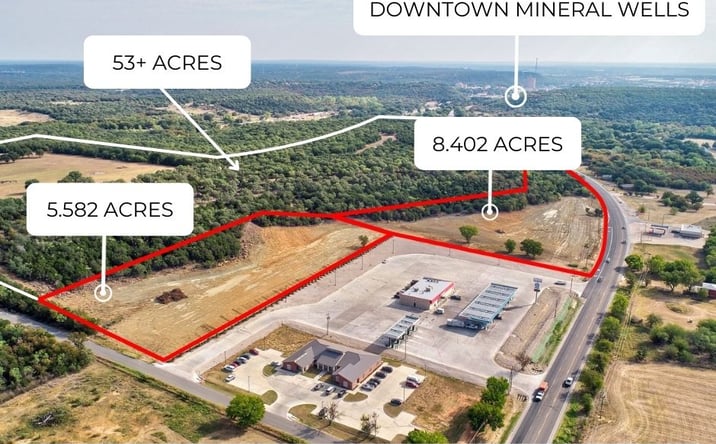 Pictures of Land property located at Travis Dr, Mineral Wells, TX 76067 for sales - image #1