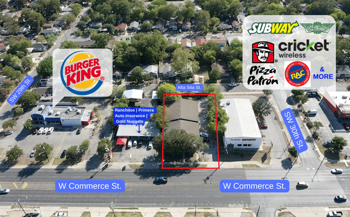 Pictures of Office, Retail, Special Purpose property located at 4546 W Commerce St, San Antonio, TX 78237 for sales - image #1